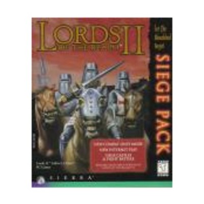Sierra Computer Game Lords of the Realm II - Siege Pack VG+/NM