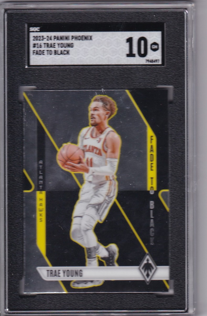 2023-24 Panini Phoenix - Fade to Black Trae Young #16 for