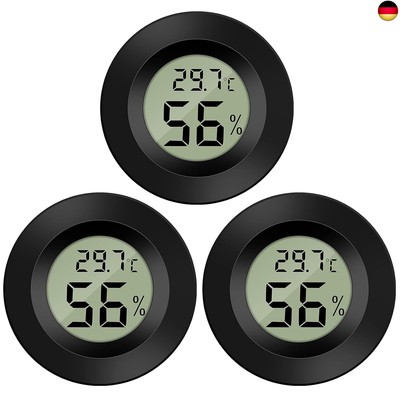 Thlevel Digital Hygrometer Thermometer Mini Temperatur Luftfeuchtigkeitsmesser