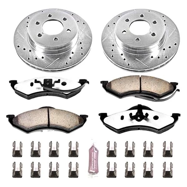PowerStop K2138-36 Brake Kit For Dodge Durango 1998-1999 Front Foto 2 de 4