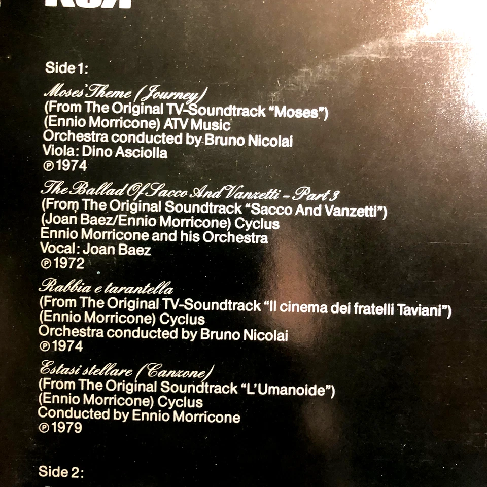 Ennio Morricone Masterpieces Original Soundtracks 2x LP German Import A Gun For - Image 3 of 4