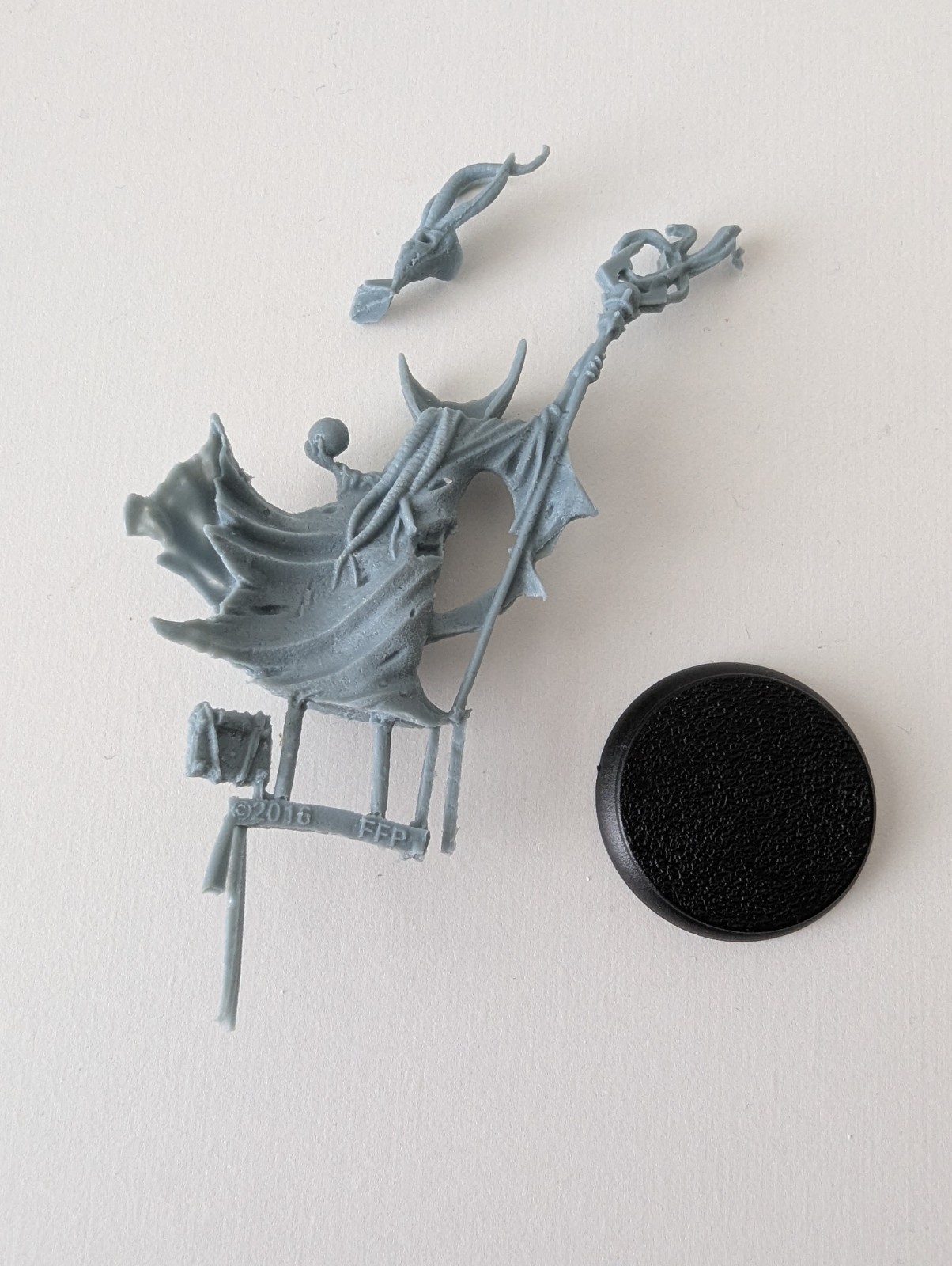 Shadows of Brimstone: Resin Void Magus Enemy Miniature NEW Unassembled