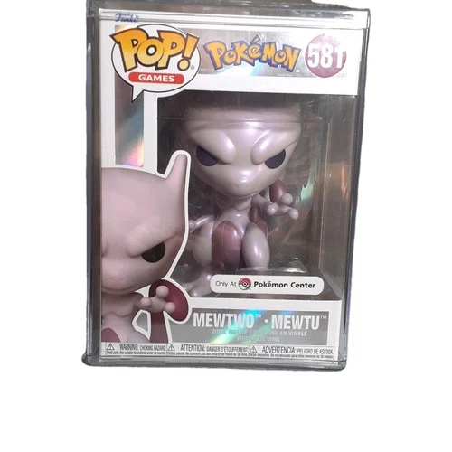 Funko Pop! Pokémon Mewtwo Pokémon Center Exclusive ( Pop Protector Box Included)