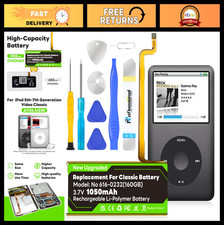 1050mAh Replacement Battery for iPod 5th/6th/7th Gen Repair Tool Kit - Upgrade