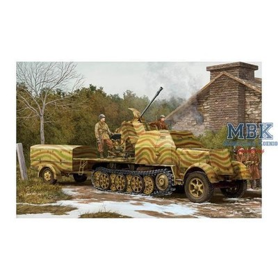 TRUMPETER TRU01527 Sd.Kfz.7/2 - 3,7cm Flak 43 mit Sd.Ah.