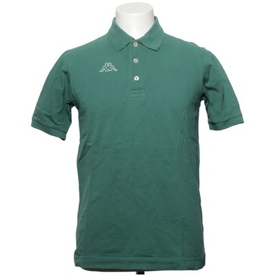 Kappa, Poloshirt, Größe: M/L, Grün, Print, Herren #WWE
