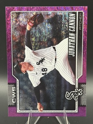 #648 Jonathan Cannon 2026 Topps Pink Holo Foil SP (Print Run of 1140)