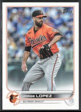 2022 Topps Jorge Lopez Baltimore Orioles #552