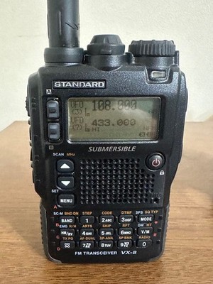 YAESU STANDARD VX-8 50/144/430MHz transceiver Working | eBay UK