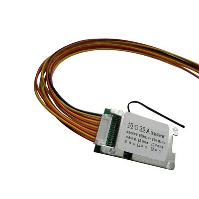 1Pcs 10S 30A 36V Liion Cell 18650 Battery Protection BMS PCB Board with Balan...