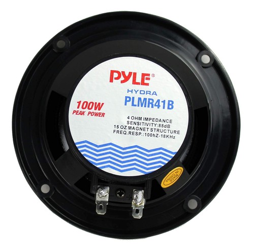 4 Inch Dual Marine Speakers - Waterproof and Weather Resistant Outdoor Audio ... - Afbeelding 4 van 7