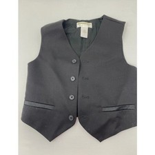 Janie and Jack Boys Size 4 Vest   100 Wool Lined, Classic Style