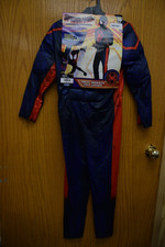 SPIDER-MAN Across Spider-Verse, Child Padded Costume, Size L 12-14 , New