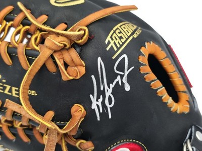 Ken Griffey Jr. Auto Black Rawlings Sig Model Fielding Glove