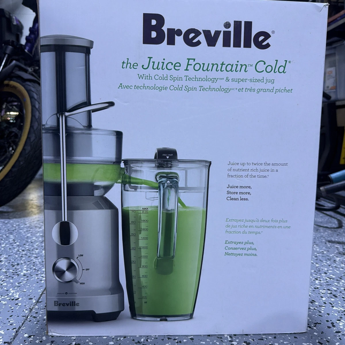 Preços baixos em Centrífuga para Suco de Plástico Breville juicers