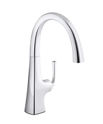 Kohler 22068-CP WaterSense Polished Chrome 8 in Widespread 2-Handle Faucet