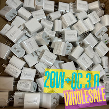 USB C Fast Charger Cube 20W PD Adapter Lot For iPhone 17/16Pro Max/16Plus/15/14