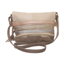 Rieker, Umhängetasche, Damen, Polyester/Polyurethan, Beige, 28, 13, 25 cm #bHU