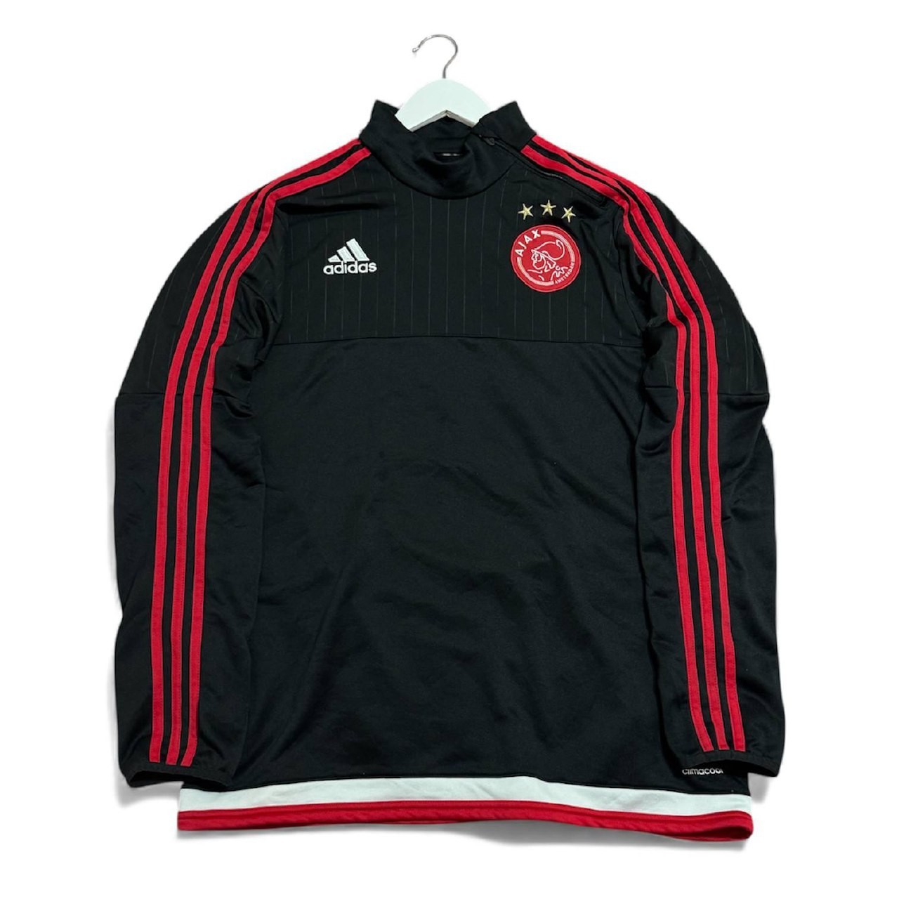 Ajax Amsterdam Jacket 2015/2016 Training Football Soccer Sweatshirt Mens Size L