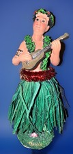 VTG Hula Dancer Hawaii Dashboard Sticks To Dashboard 6.5" 200 