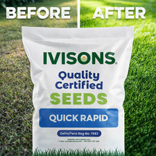 Fast Growing Grass Seed | New Lawn or Patch Repair I Front & Back Area Dog Lawn