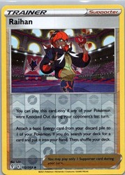 Raihan 152/203 Evolving Skies Reverse Holo