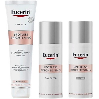 Eucerin Spotless Brightening Set Kit -Dark Spot Treatment, Even Skin Tone SPF30