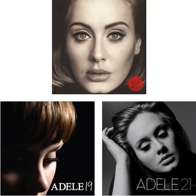 Adele 19 21 & 25 all 3 vinyl LPs NEW/SEALED