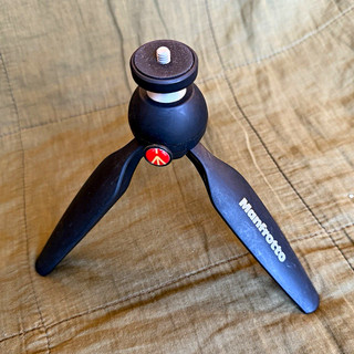 Manfrotto Mini /Tischstativ mtpixi b mit Kugelkopf faltbar Handyhalterung