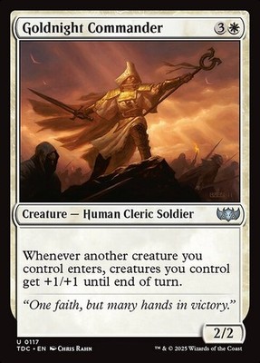Goldnight Commander - 117 - TDC - Near Mint - MTG
