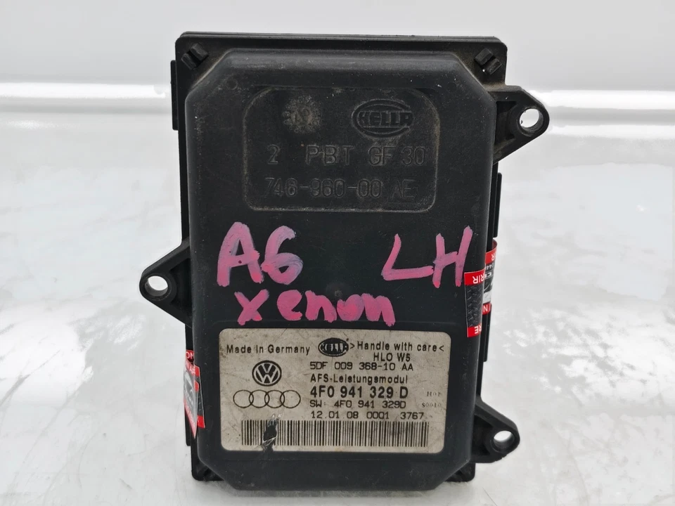 ✅CENTRALINA LUCI FARI XENON AUDI A6 C6 4F0941329D AE1 - Immagine 2 di 4