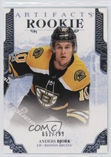2017-18 Upper Deck Artifacts Rookie Redemptions 651/799 Anders Bjork #RED183 5r8