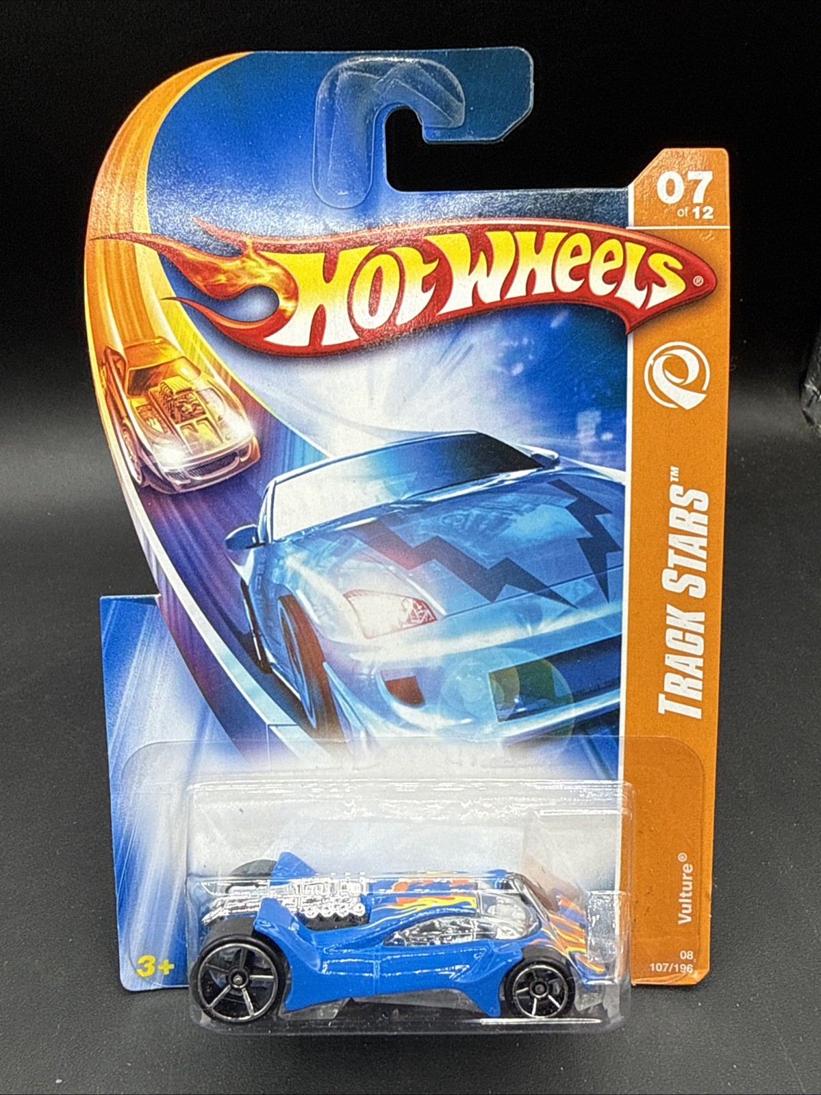 2008 Hot Wheels Track Stars VULTURE blue very nice 107/196