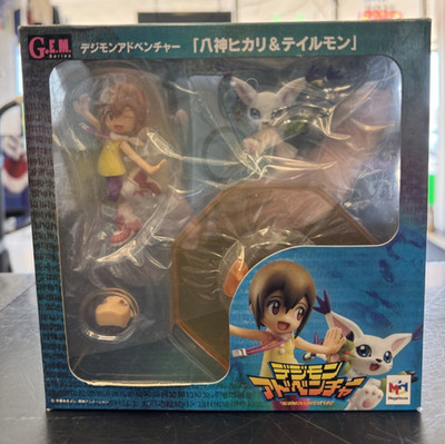 Hikari Yagami Tailmon Figure Digimon Adventure Megahouse G.E.M. Gatomon Kari Gem