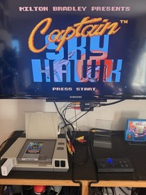 Nintendo NES Game Cartridge Lot 6 Tested Games, Goal, Captain Skyhawks, Taboo