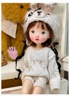 1/6 BJD Doll Nimo Girl Resin Ball Jointed Dolls Free Eyes Face Makeup DIY Gift