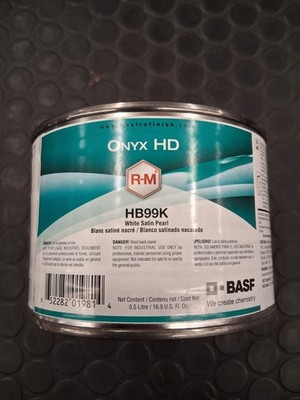 R-M ONYX HD HB99K WHITE SATIN PEARL 0.5L NEW FREE SHIPPING 