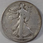 1940-S Walking Liberty Silver Half Dollar San Francisco Mint 50C EA020