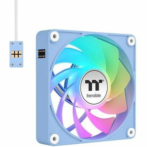 Thermaltake CT120 EX Reverse ARGB Sync PC Cooling Fan Hydrangea Blue (3-Fan Pack - 第 4/10 張圖片