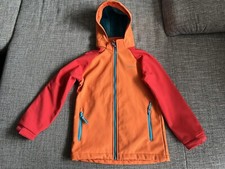 Mädchen Jacke Softshelljacke Größe 128 134  von Jako-o - abnehmbare Kapuze