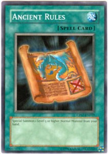 Ancient Rules - CP07-EN019 - Common - Unlimited Edition x1 - Near Mint