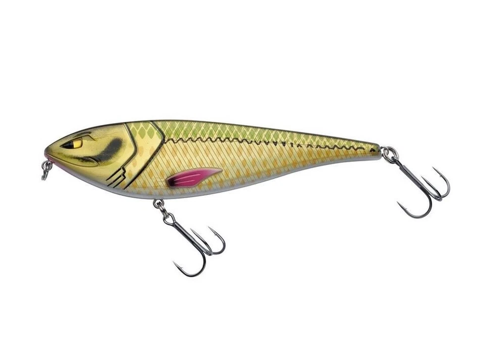 Berkley Señuelo Zilla Planeador Cebo Flanco Lateral Sonajero Fusión Lucio Depredador, 10 cm 18 g Foto 3 de 4