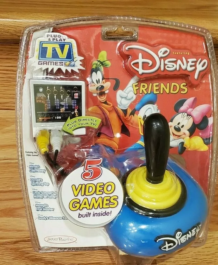 Disney Friends Jakks TV Game Plug N Play Video Game 2005