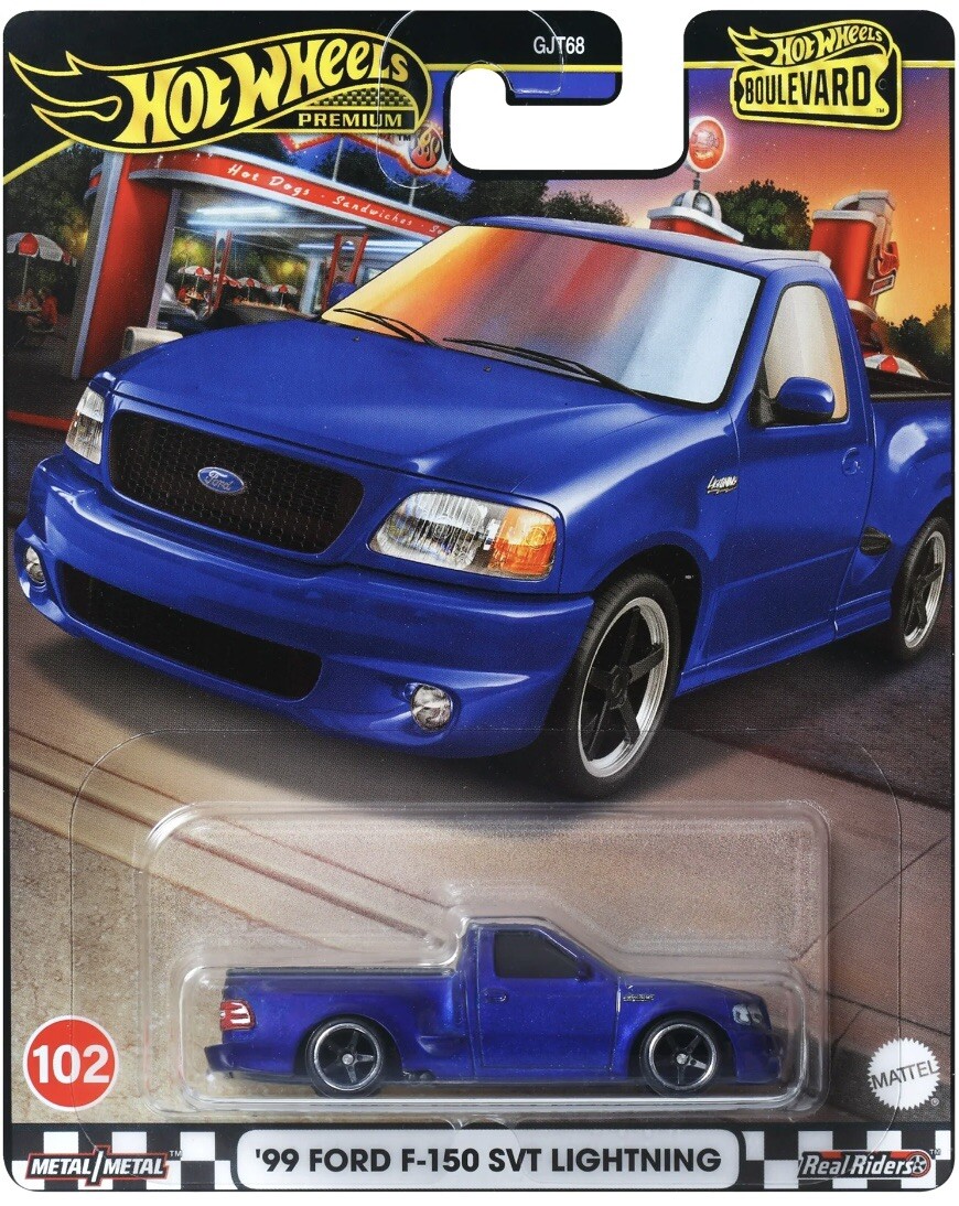 2024 Hot Wheels Ford F-150 SVT Lightning Boulevard Premium Edition