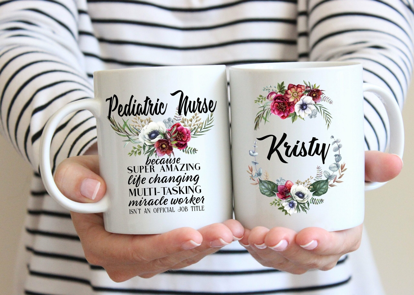 Personalized Pediatric Nurse Gift For Women L Retirement Thank You Appreciation