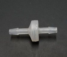 (2) Two 3/8" Polypropylene Standard Check Valve with Viton™ Diaphragm