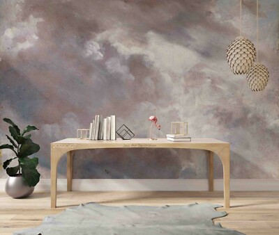 3D Sky Cloudy Painting Self-adhesive Removable Wallpaper Murals Wall 236