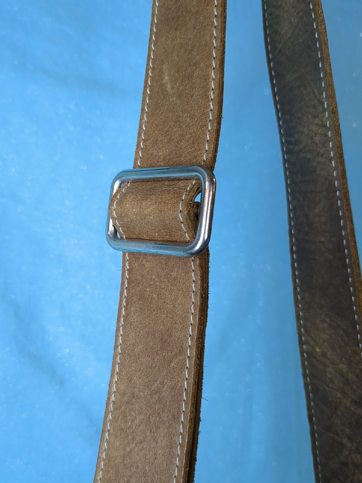 Roots French Flag Tribe Leather Village Crossbody Mes… Gem