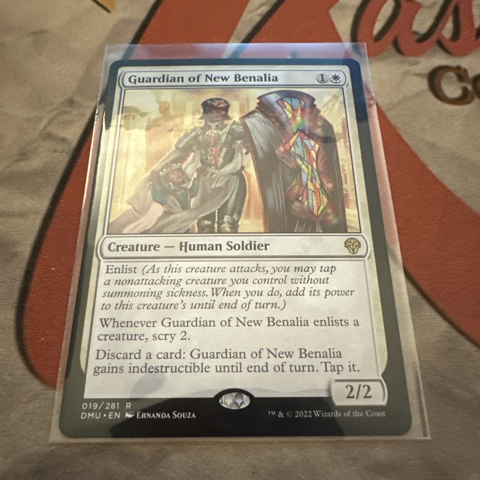 MTG Guardian of New Benalia Dominaria United 019/281 Regular Rare | eBay