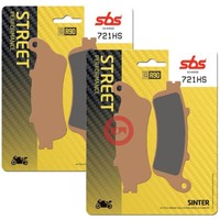 Sbs 721HS Set BremsbelÄGe Vorne Honda Vfr Vtec 800 2002-2005
